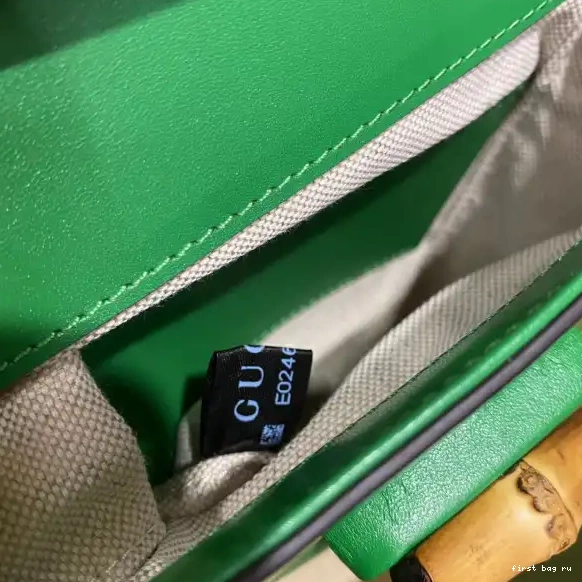 First bag ru mini handbag Bamboo Gucci 0526